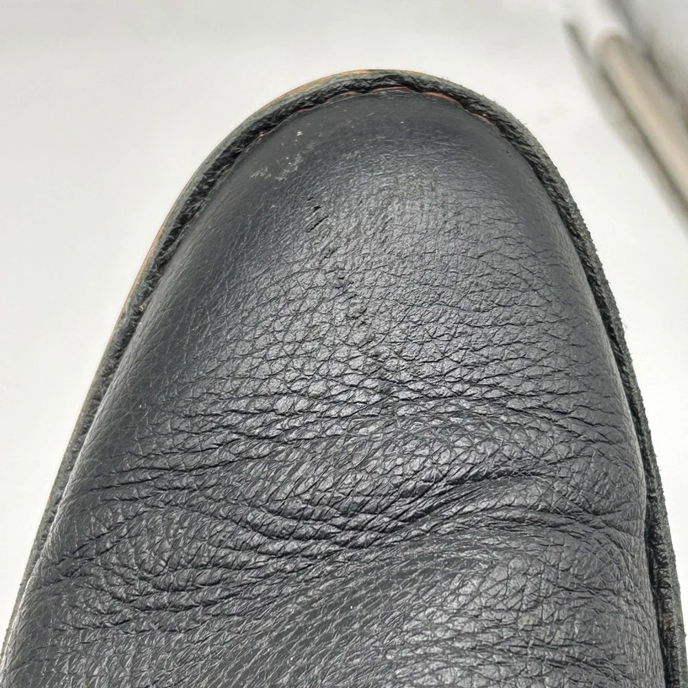 Trask Black Pebbled Leather Chukka Boots Vibram Sole Men's Size 11M